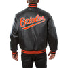Baltimore Orioles JH Design Classic Leather Team Jacket