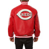Cincinnati Reds JH Design Classic Leather Team Jacket