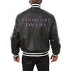 Colorado Rockies JH Design Classic Leather Team Jacket