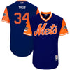 Noah Syndergaard "Thor" New York Mets Majestic 2018 MLB Little League Classic Authentic Jersey