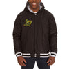 Oakland Athletics JH Design Heavyweight Reversible Full Snap Hoodie