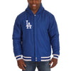 Los Angeles Dodgers JH Design Reversible Fleece Full Snap Hoodie