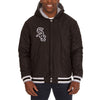 Chicago White Sox JH Design Reversible Fleece Full Snap Hoodie