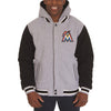 Miami Marlins JH Design Reversible Fleece Full Snap Hoodie