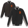 San Francisco Giants JH Design Wool Poly-Twill Accent Jacket