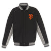 San Francisco Giants JH Design Wool Poly-Twill Accent Jacket