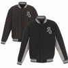 Chicago White Sox JH Design Alternate Wool Poly-Twill Accent Jacket