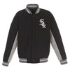 Chicago White Sox JH Design Wool Poly-Twill Accent Jacket
