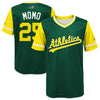 Stephen Piscotty "Momo" Oakland Athletics Majestic Youth 2018 Players' Weekend Jersey