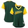 Oakland Athletics Majestic Women's 2018 Players' Weekend Team Jersey