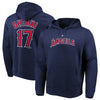 Shohei Ohtani Los Angeles Angels Majestic Authentic Name & Number Pullover Hoodie - Navy