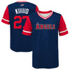 Mike Trout "Kiiiiid" Los Angeles Angels Majestic Youth 2018 Players' Weekend Jersey