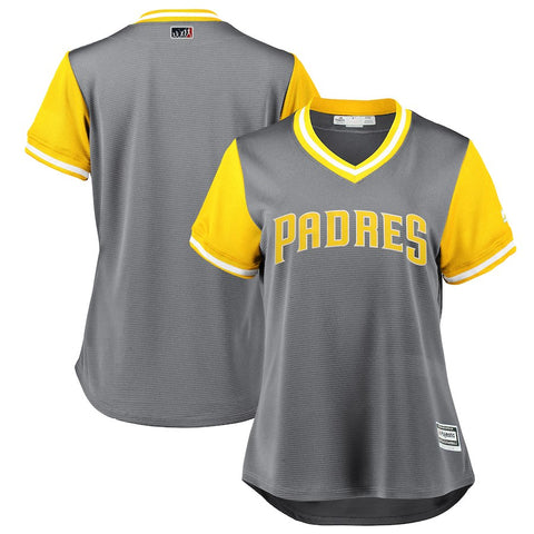 San Diego Padres Majestic Women's 2018 Players' Weekend Team Jersey