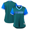 Seattle Mariners Majestic Women's 2018 Players' Weekend Team Jersey