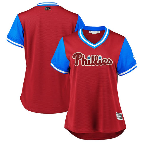 Philadelphia Phillies Majestic Women's 2018 Players' Weekend Team Jersey