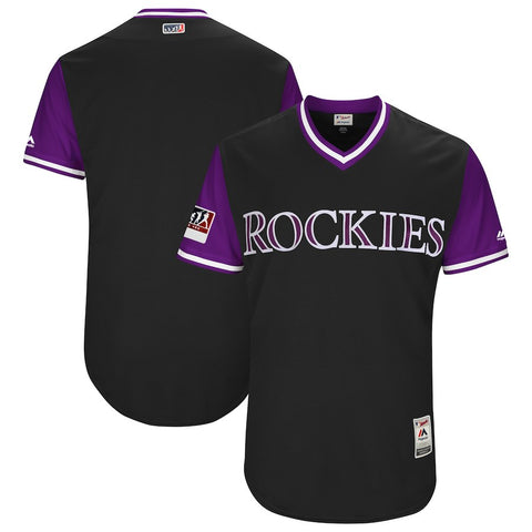 Colorado Rockies Majestic 2018 Players' Weekend Authentic Team Jersey