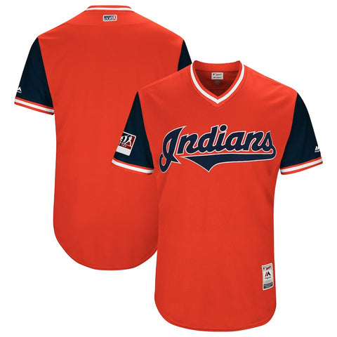 Cleveland Indians Majestic 2018 Players' Weekend Authentic Team Jersey