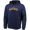 Jose Altuve Houston Astros Majestic Authentic Name & Number Pullover Hoodie - Navy