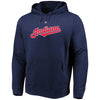 Francisco Lindor Cleveland Indians Majestic Authentic Name & Number Pullover Hoodie - Navy