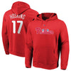 Rhys Hoskins Philadelphia Phillies Majestic Authentic Name & Number Pullover Hoodie - Red