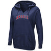 Mike Trout Los Angeles Angels Majestic Women's Authentic Name & Number Pullover Hoodie - Navy