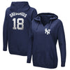 Didi Gregorius New York Yankees Majestic Women's Authentic Name & Number Pullover Hoodie - Navy