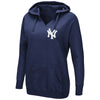 Didi Gregorius New York Yankees Majestic Women's Authentic Name & Number Pullover Hoodie - Navy