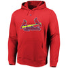 Yadier Molina St. Louis Cardinals Majestic Authentic Name & Number Pullover Hoodie - Red
