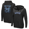 Nolan Arenado Colorado Rockies Majestic Women's Authentic Name & Number Pullover Hoodie - Black