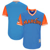 Miami Marlins Majestic 2018 Players' Weekend Authentic Team Jersey