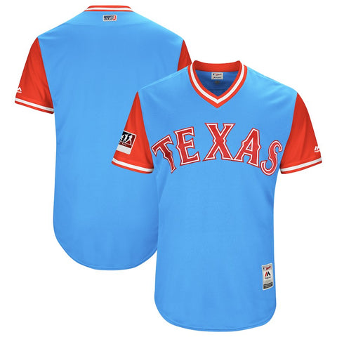 Texas Rangers Majestic 2018 Players' Weekend Authentic Team Jersey
