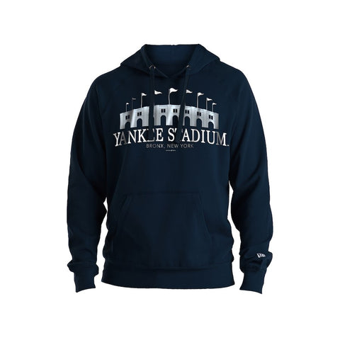 New York Yankees Men's Yankee Stadium Hoody 5th & Ocean by New Era Navy
