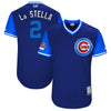 Tommy La Stella "La Stella" Chicago Cubs Majestic 2018 Players' Weekend Authentic Jersey