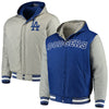 Los Angeles Dodgers JH Design Reversible Full-Snap Twill Jacket