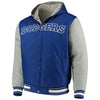 Los Angeles Dodgers JH Design Reversible Full-Snap Twill Jacket