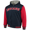 Cleveland Indians JH Design Reversible Full-Snap Twill Jacket