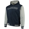 New York Yankees JH Design Reversible Full-Snap Twill Jacket