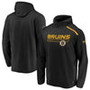 Boston Bruins   Authentic Pro Rinkside Transitional Pullover Hoodie - Black