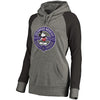 Colorado Rockies   Women's Disney Mickey's True Original Seal Tri-Blend Raglan Pullover Hoodie
