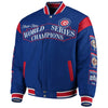 Chicago Cubs JH Design Wool Reversible Full-Snap Jacket