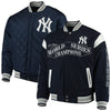 New York Yankees JH Design Wool Reversible Full-Snap Jacket
