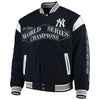 New York Yankees JH Design Wool Reversible Full-Snap Jacket