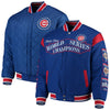 Chicago Cubs JH Design Wool Reversible Full-Snap Jacket