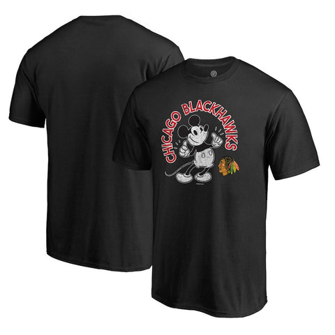 Chicago Blackhawks   Disney Mickey's True Original Arch T-Shirt