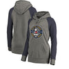Buffalo Sabres   Women's Disney Mickey True Original Seal Tri-Blend Raglan Pullover Hoodie