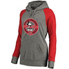 Carolina Hurricanes   Women's Disney Mickey True Original Seal Tri-Blend Raglan Pullover Hoodie