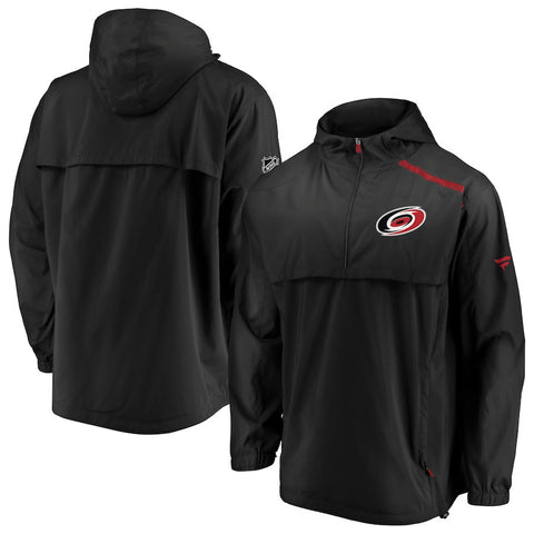 Carolina Hurricanes   Authentic Pro Rinkside Anorak 1/4-Zip Jacket