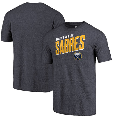 Buffalo Sabres   Slant Strike Tri-Blend T-Shirt