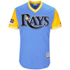 Hunter Wood "Woody" Tampa Bay Rays Majestic 2018 Players' Weekend Authentic Flex Base Jersey