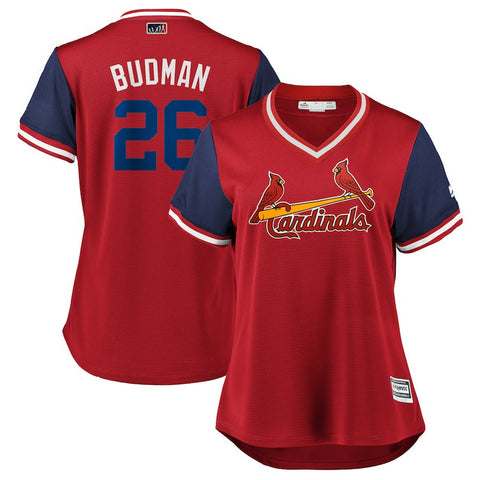 Bud Norris "Budman" St. Louis Cardinals Majestic Women's 2018 Players' Weekend Cool Base Jersey